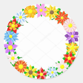 Klassieke ronde stickers