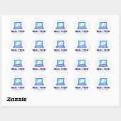 KLASSIEKE RONDE STICKERS (Vel)