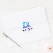 KLASSIEKE RONDE STICKERS (Envelop)