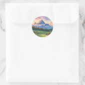 Klassieke ronde stickers (Tas)