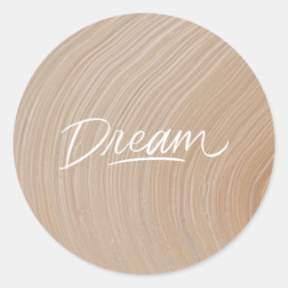 Klassieke ronde stickers