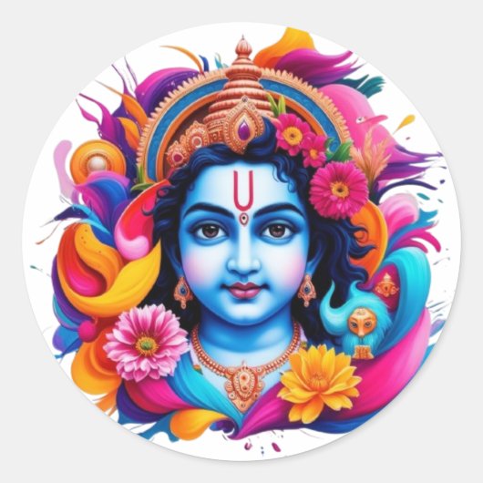 Klassieke ronde stickers (Voorkant)