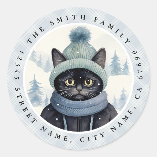 Klassieke ronde stickers (Voorkant)