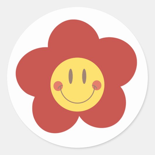 Klassieke Ronde Stickers (Voorkant)
