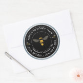 Klassieke ronde stickers | Pure Honey aangepast ni (Envelop)