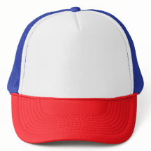 Klassieke Rood Wit Blauw Trucker Hoed voor Patriot