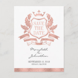 Klassieke Roos Gold Crest slaat het Briefkaart Dat