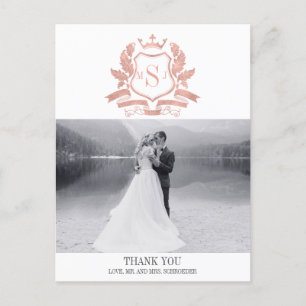 Klassieke Roos Gold Crest Weddenschap Hartelijk da Briefkaart