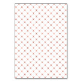 Klassieke Roos Gold Crest Weddenvice-kaart Kaart (Achterkant)