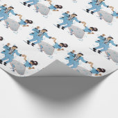 Klassieke Rots - en - het verpakken van Cadeaupapier (Hoek)