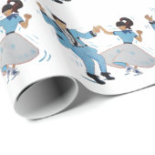 Klassieke Rots - en - het verpakken van Cadeaupapier (Rol Hoek)