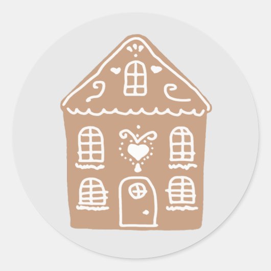 Klassieke Round Sticker (Voorkant)