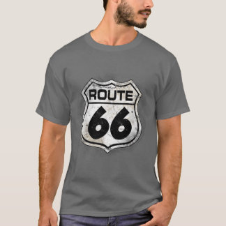 Klassieke route 66 t-shirt