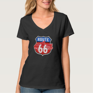 Klassieke Route 66 T-shirt