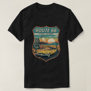 Klassieke Route 66 T-shirt