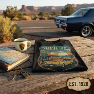 Klassieke Route 66 T-shirt