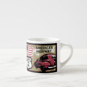 Klassieke Route US 66 Espresso Kop (Rechts)