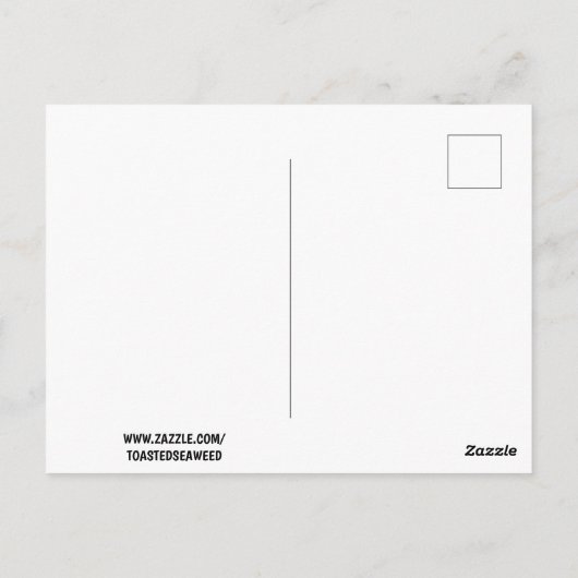 KLASSIEKE ROZE CADDY BRIEFKAARTEN (Achterkant)