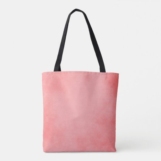 Klassieke roze Canvas tas (Achterkant)