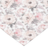 Klassieke roze en grijs patroon tafelkleed (Gekanteld)