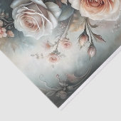 Klassieke Roze Gloed Decoupage Tissuepapier (Detail)