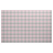 Klassieke roze grijs wit plaid stof (Yard (91,4 cm))