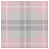 Klassieke roze grijs wit plaid stof (Close Up)
