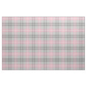 Klassieke roze grijs wit plaid stof (Fat Quarter)