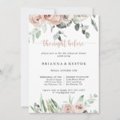 Klassieke roze nacht voor het repetitief diner kaart (Voorkant)