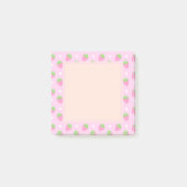 Klassieke Roze Roze Aardbeien Post-it® Notes (Voorkant)