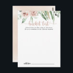 Klassieke roze roze roze Kaarten op de lijst van e<br><div class="desc">Deze klassieke, stoffige roze roze roze roze bruidskaarten zijn de perfecte activiteit voor een rustige trouwreceptie of vrijgezellenfeest. Het ontwerp is voorzien van elegante roze roze waterverven en groene bladeren, die goed zijn samengevoegd tot prachtige boekjes. Verander de formulering om het even welke levensgebeurtenis aan te passen. Het teken van...</div>