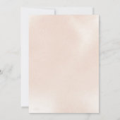 Klassieke roze roze roze rozenbemoeienis kaart (Achterkant)