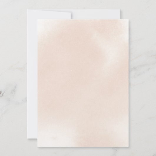 Klassieke roze rozenweddenschappen menu Spel Kaart (Achterkant)