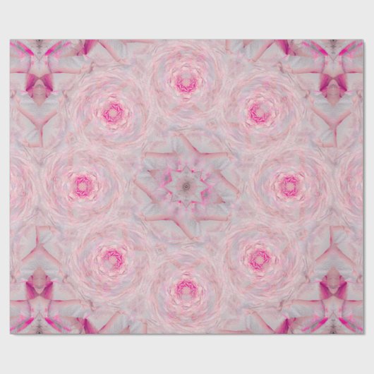 Klassieke Rozen Broche Cadeaupapier (Vlak)