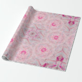 Klassieke Rozen Broche Cadeaupapier (Uitgerold)