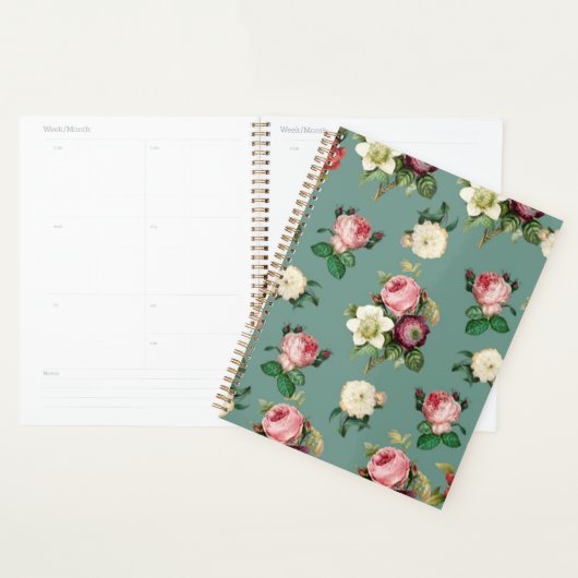 Klassieke Rozen en jade Planner (Display)