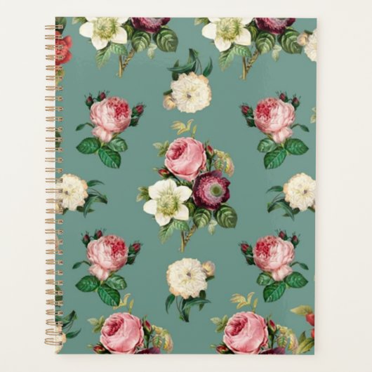 Klassieke Rozen en jade Planner (Voorkant)