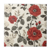 Klassieke Rozen keramische Tegels voor thuisvloere Tegeltje (Voorkant)