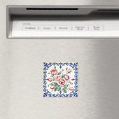 klassieke rozenboeketmagneet magneet (Insitu (Vaatwasser))
