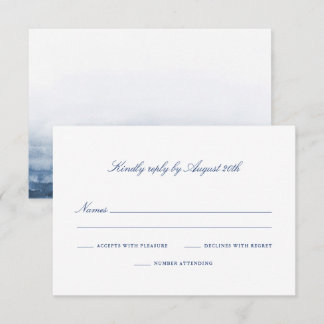 Klassieke RSVP-reactiekaart - Penobscoop Bay Set RSVP Kaartje