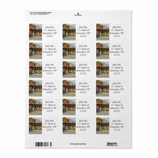 Klassieke RT 66 Arizona Etiket (Full Sheet)