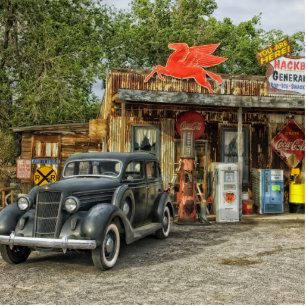 Klassieke RT 66 Arizona Fotobeeldje Magneet