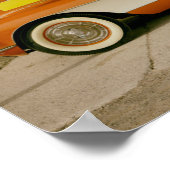 Klassieke RT 66-gasstation Poster (Hoek)