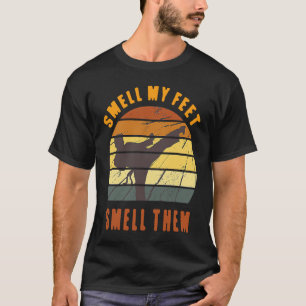 Klassieke Ruik Aan Mijn Voeten Ruik Er Aan  Karate T-shirt