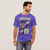 Klassieke ruimteavonturen T-shirt (Voorkant volledig)