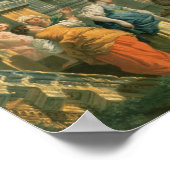 Klassieke ruïnes, 18e eeuw poster (Hoek)