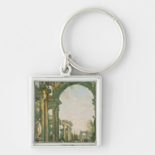 Klassieke ruïnes, 18e eeuw sleutelhanger