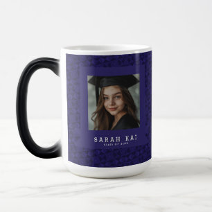 Klassieke ruitprint Phd afstudeerhoed Magische Mok