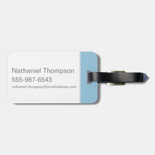 Klassieke RUNNER™ BEEP BEEP!™ Bagagelabel (Achterkant horizontaal)