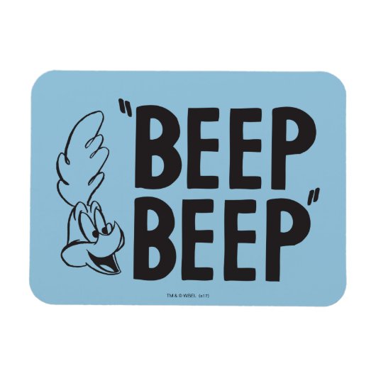 Klassieke RUNNER™ BEEP BEEP!™ Magneet (Horizontaal)